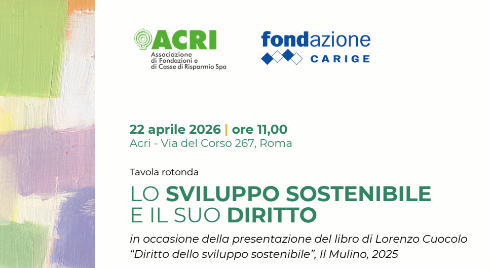 Lo sviluppo sostenibile e il suo diritto